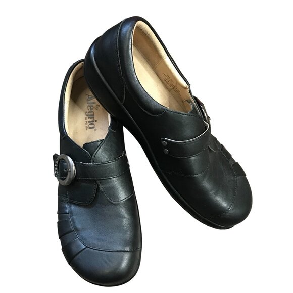 Alegria Shoes - ALEGRIA Women's Khloe Professional Shoes EU Size‎ 42 US Size 11.5-12 Black Nappa